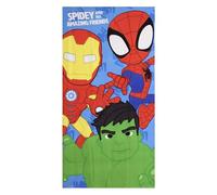 ARTESANÍA CERDÁ, S.L. Toalla microfibra niños Spidey para baño y playa, diseño infantil, uso diario