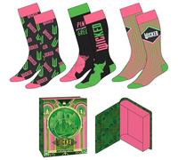 CERDÁ LIFE'S LITTLE MOMENTES | Pack 3 Calcetines Wicked Talla 36-43 Cómodos y Suaves - Calcetines Wicked con Estilo Único y Licencia Oficial