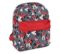 CERDÁ LIFE'S LITTLE MOMENTS 2100002484, Minnie, Mochila, Niñas, Gris, 32 cm