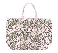 CERDÁ LIFE'S LITTLE MOMENTS 2100003315, Bolsos de Tela de Mandalorian con Licencia Oficial Star Wars para Mujer, Beige, 44 x 45 x 17 CM