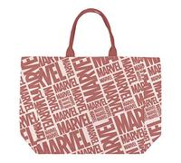 CERDÁ LIFE'S LITTLE MOMENTS 2100003318, Bolsos de Tela con Licencia Oficial Marvel para Mujer, Beige, 47 x 45 x 17 CM