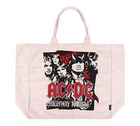 CERDÁ LIFE'S LITTLE MOMENTS 2100003323, Bolsos de Tela con Licencia Oficial ACDC para Mujer, Beige