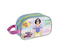 CERDÁ LIFE'S LITTLE MOMENTS 2100003857, Neceser Niñas, Aseo Viaje De Princesas Disney Con Bolsillo Principal Modulo Para Indicar El Nombre Rosa (Pink), 0