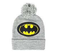 CERDÁ LIFE'S LITTLE MOMENTS 2200006119 Gorro de Batman-Licencia Oficial DC Comics, Gris, Talla única Unisex niños