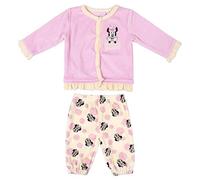 CERDÁ LIFE'S LITTLE MOMENTS 2200006145_T03M-C70 Conjunto Recién Nacido Niña Invierno de Minnie, Rosa, 3 Meses para Bebés