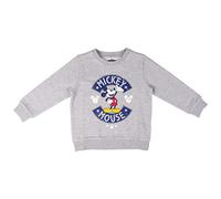 CERDÁ LIFE'S LITTLE MOMENTS 2200006496_T4L-C53 Sudadera Gris de Mickey-Licencia Oficial Disney, L (Pack de 5) Unisex Adulto