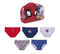 CERDÁ Life'S Little Moments 2200007407 T0203-C81 Pack Calzoncillos Niño de Spiderman con Licencia Oficial Marvel, Multicolor, 3 años
