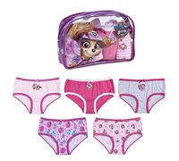 CERDÁ LIFE'S LITTLE MOMENTS 2200007412 T0506-C81 Pack de 5 Braguitas de Algodón de Paw Patrol para Niña con Licencia Oficial Nickelodeon, Multicolor, 6 años