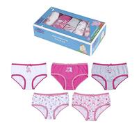 CERDÁ LIFE'S LITTLE MOMENTS 2200007752_T0203-C81 Pack de 5 Braguitas de Algodón de Peppa Pig para Niña con Licencia Oficial Nickelodeon, Multicolor, 3 años