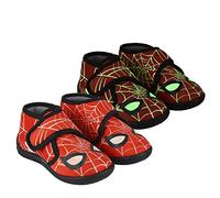 CERDÁ LIFE'S LITTLE MOMENTS 2300004643_T024-C06, Zapatillas para Casa de Spiderman-Niña-Licencia Oficial Marvel para Niños, Rojo