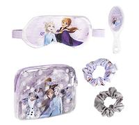 CERDÁ Life'S Little MOMENTS-2500001923 Elsa y Anna Set para Regalar con Antifaz para Dormir, Peine y Coleteros de Tela de Frozen II-Licencia Oficial Disney, Multicolor, único (2500001923)