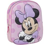 CERDÁ Mochila infantil LIFE'S LITTLE MOMENTS 3D Minnie Rosa Pequeña