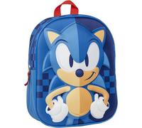 CERDÁ LIFE'S LITTLE MOMENTS 3D, Mochila Infantil de Sonic Unisex niños, Azul, S