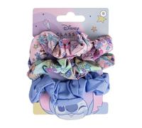 CERDÁ LIFE'S LITTLE MOMENTS, Accesorios de Belleza de Stitch, 3 Coleteros con Motivos Disney de Stitch, Set de Adorno para el Pelo Niñas, Perfecto como Regalo Stitch Niña, Cumpleaños o Detalle