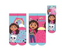 CERDÁ LIFE'S LITTLE MOMENTS Antideslizante Gabby´S Dollhouse / Calcetines Cómodos Aplicaciones, 23-26 (Pack de 2) Unisex niños