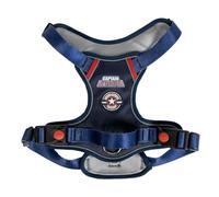 CERDÁ LIFE'S LITTLE MOMENTS | Arnés Perros Spiderman Diseño Exclusivo, Cómodo y Ajustable - Arnés Perro Spiderman Paseos y Entrenamiento, Material Resistente y Transpirable (Marvel Blue, L-XL)