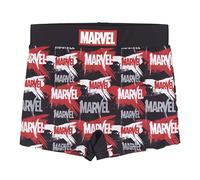 CERDÁ LIFE'S LITTLE MOMENTS Bañador Ajustado Modelo Boxer para Niño Fabricado 85% y en Elastano al 15% con Forro 100% Poliéster y Personajes Licencia Oficial-Marvel, Negro, 6 años para Niños