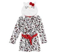 CERDÁ LIFE'S LITTLE MOMENTS Batín Hello Kitty Suave Capucha y cinturón - Bata casa calentita y cómoda Tipo Polar, 8 años Unisex niños