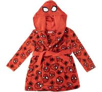 CERDÁ LIFE'S LITTLE MOMENTS Batín Spiderman Suave Capucha y cinturón - Bata casa calentita y cómoda Tejido Tipo Polar, 5 años Unisex niños
