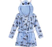 CERDÁ LIFE'S LITTLE MOMENTS Batín Stitch Suave Capucha y cinturón - Bata casa calentita y cómoda con Tejido Tipo Polar, 12 años Unisex niños