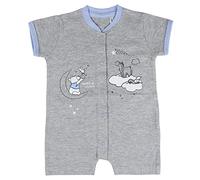 CERDÁ LIFE'S LITTLE MOMENTS Bebe-100% algodón Pelele Winnie The Pooh de Bebe, Gris, 9 Meses para Bebés