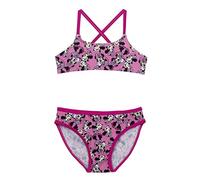 CERDÁ LIFE'S LITTLE MOMENTS Bikinis Infantiles para Niña Fabricados 85% y en Elastano al 15% con Forro 100% Poliéster y Personajes de Minnie | Licencia Oficial-Disney, Rosa, 2 años para Niñas