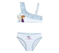 CERDÁ LIFE'S LITTLE MOMENTS Bikinis Infantiles para Niña Fabricados 85% y en Elastano al 15% con Forro 100% Poliéster y Personajes de Frozen 2 | Licencia Oficial-Disney, Azul Claro, 6 años para Niñas