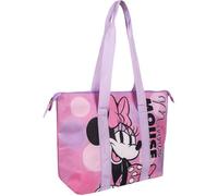 ARTESANÍA CERDÁ Bolsa de playa Minnie Rosa