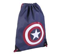 CERDÁ LIFE'S LITTLE MOMENTS - Bolsa Mochila Cuerdas Infantil de Capitan America - Licencia Oficial Marvel