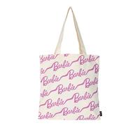 CERDÁ Bolsa shopping LIFE'S LITTLE MOMENTS Barbie – Adulto, blanco y rosa, estándar