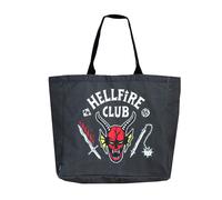 Bolsa shopping XL Stranger Things reutilizable para compra diaria - Bolsa shopping XL Stranger Things grande para supermercado y uso urbano