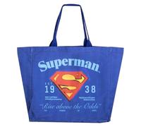 ARTESANÍA CERDÁ Bolsa shopping Superman XL reutilizable, para compra grande, supermercado y gimnasio