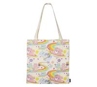 Artesanía Cerdá Bolsa tote algodón, licencia oficial, estampado de personaje, asas largas, multicolor