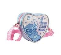 CERDÁ LIFE'S LITTLE MOMENTS Bolso Corazón Stitch Niñas - Bolso de Mano Infantil Lilo & Stitch Ligero y Resistente con Cremallera, Complemento Moda Infantil Niña, 3 a 10 Años