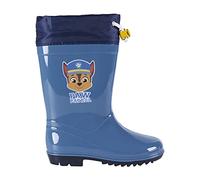CERDÁ LIFE'S LITTLE MOMENTS Niño Paw Patrol Niños con Stopper Regulador para Mayor Ajuste y Minimizar la Entrada Botas de Agua Patrulla Canina de Color Azul-Licencia Oficial Nickelodeon, 23 EU
