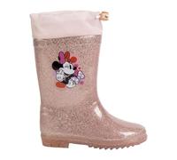 CERDÁ LIFE'S LITTLE MOMENTS Botas Lluvia Minnie de PVC para niñas Calzado Impermeable Oficial, cómodo y Resistente, Unisex, 25 EU