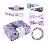 CERDÁ LIFE'S LITTLE MOMENTS- Caja Metalica con Accesorios para el Pelo Brillantes de Frozen II - Licencia Oficial Disney, Color Lila (2500001908)