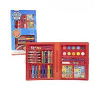 CERDÁ LIFE'S LITTLE MOMENTS Caja para Colorear de la Patrulla Canina - Con Rotuladores y Lapiceros de Colores, Acuarelas y Pegatinas - Kit de Material Escolar - Producto Original Diseñado en España