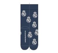Calcetines Adulto Real Madrid - Calcetines Cómodos de Algodón, Transpirables y Resistentes - Calcetines Deportivos y Casual para Uso Diario