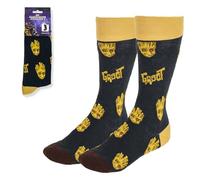 CERDÁ LIFE'S LITTLE MOMENTS Calcetines diseño caras Groot Guardians Of The Galaxy Talla 38-45 Cómodos y Suaves-Estilo Único y Licencia Oficial