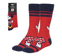 CERDÁ LIFE'S LITTLE MOMENTS Calcetines Diseño Minnie Rojo Talla 36-43 Cómodos y Suaves - Calcetines con Estilo Único y Licencia Oficial