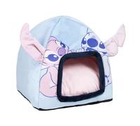 CERDÁ LIFE'S LITTLE MOMENTS - Cama para Perros y Gatos Stitch - Refugio Cueva con Cojin Incluido - Espacio Acogedor y Seguro para Mascotas Pequeñas y Medianas - Lavable - Licencia Oficial