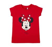 CERDÁ LIFE'S LITTLE MOMENTS Camiseta Infantil de Minnie Mouse Camiseta, Niñas, Rojo, 3 años