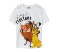 CERDÁ LIFE'S LITTLE MOMENTS Camiseta Infantil del Rey de León, Blanco, 2 años Unisex niños