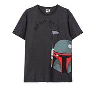 CERDÁ LIFE'S LITTLE MOMENTS - Camiseta Manga Corta para Hombre | Ropa de Verano de Boba Fett Fabricada en Algodón 100% - Licencia Oficial Star Wars