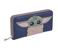 CERDÁ Cartera Baby Yoda de Polipiel - Licencia Oficial Star Wars - Multicolor, Medio