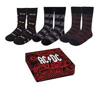 CERDÁ LIFE'S LITTLE MOMENTS CD-22-7097 Pack 3 Calcetines Algodón Negros ACDC-Licencia Oficial Star Wars, Mujer, 35-41