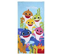CERDÁ LIFE'S LITTLE MOMENTS CD-22-7259 - Toalla de Playa de Baby Shark para Niños con Licencia Oficial Nickelodeon