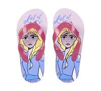 CERDÁ LIFE'S LITTLE MOMENTS - Chancla Infantil para Niña Estampada con Frozen 2 y sujección de dedo | Chanclas de Verano suela EVA - Licencia Oficial Disney