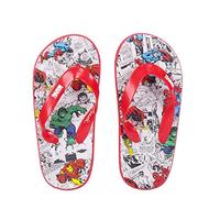 CERDÁ LIFE'S LITTLE MOMENTS Infantil para Niño Estampada Primera Calidad | Chanclas de Verano Suela de Goma EVA-Licencia Oficial Marvel, Gris, 35 EU
